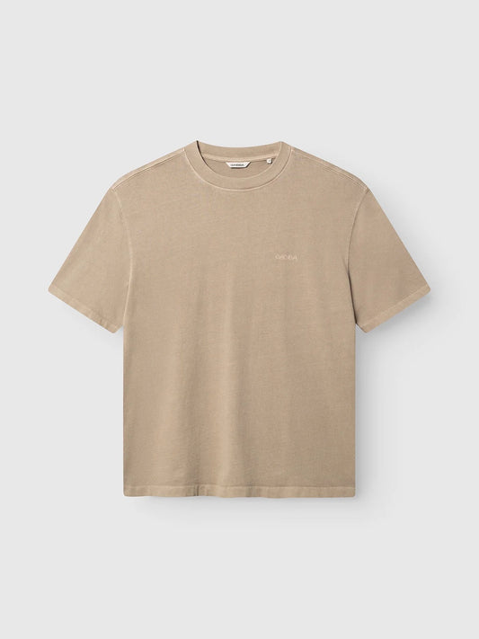 T-SHIRT BOXY - sable
