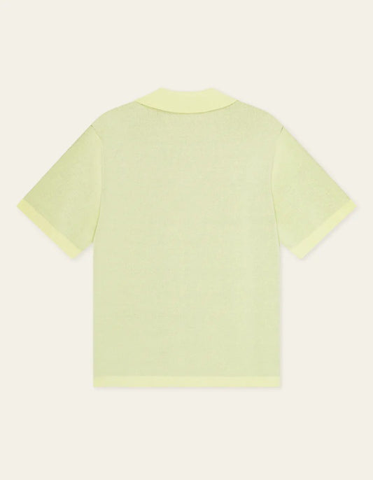 CHEMISE KNITTED - white jade green