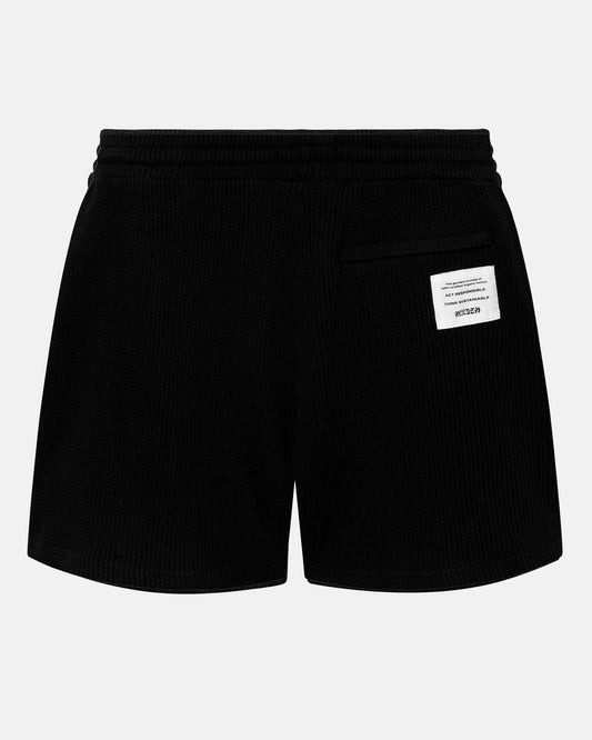 SHORT GAUFRÉ - NOIR