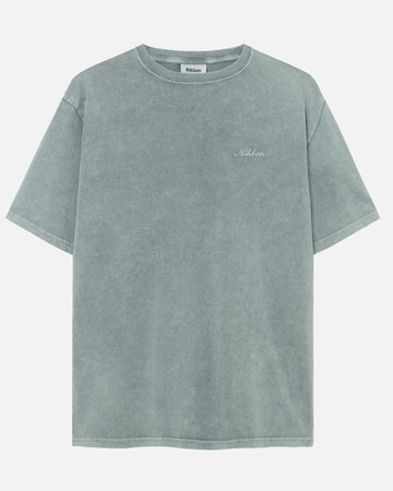 T-SHIRT BOX - gris délavé