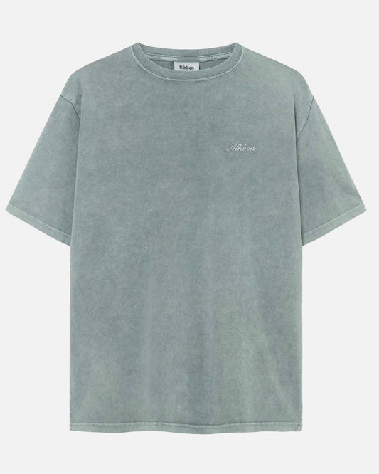 T-SHIRT BOX - gris délavé