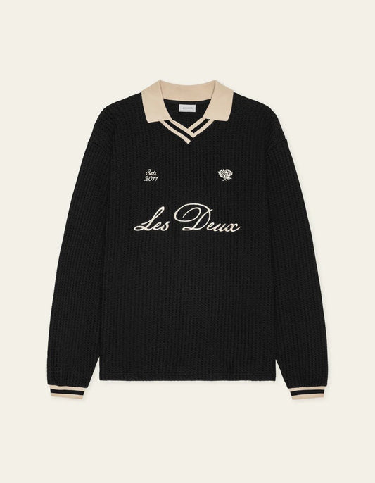 POLO KNIT - NOIR