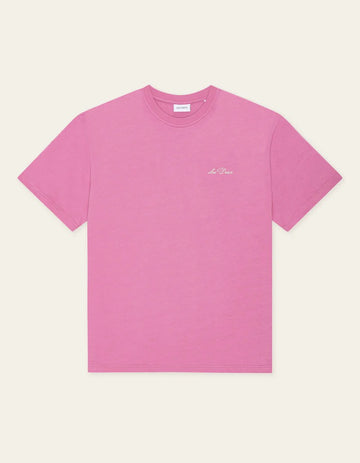 LES DEUX  crew tee "pink"