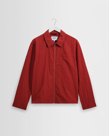 SURCHEMISE - ROUGE