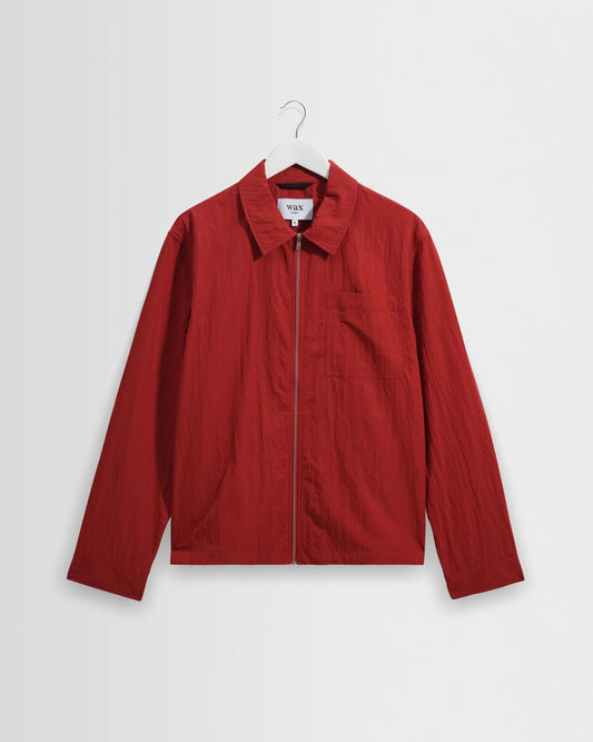 SURCHEMISE - ROUGE