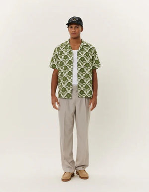 les deux lesley shirt green