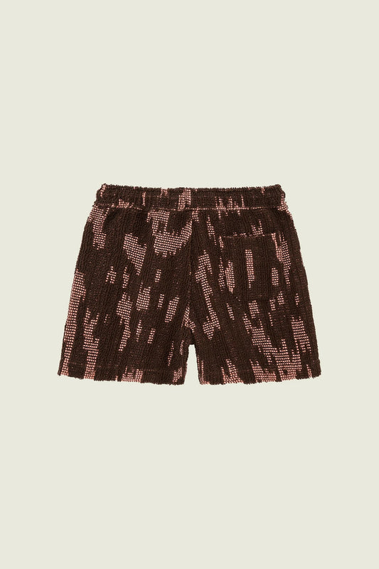 OAS SHORT CROCHET brown/pink