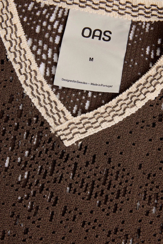 gilet cochet astria brown